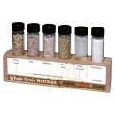 谷物碾磨演示集包括支架