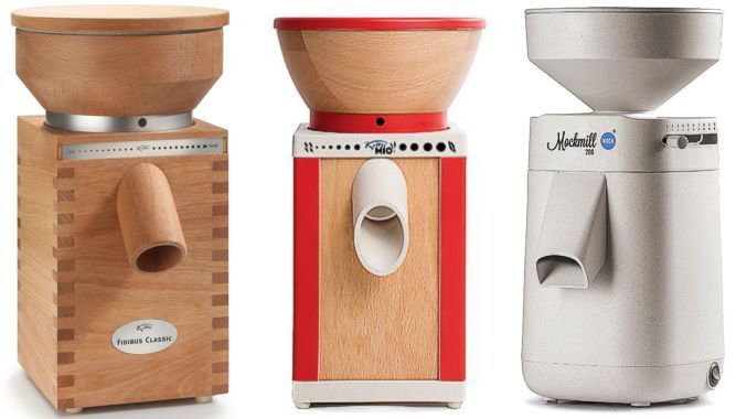 KoMo Classic, KoMo Mio, and Mockmill 磨谷机的石头毛刺