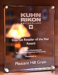 库恩·瑞肯年度经销商奖