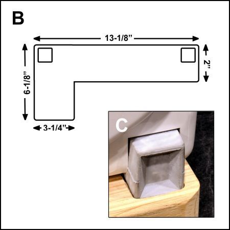 L'Chef适配器腿块图形