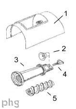 Parts for Universal Fruit & Berry Press Attachment