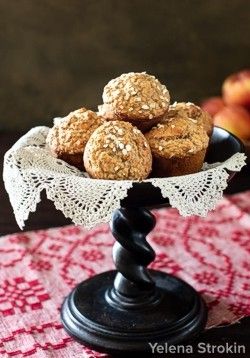 苹果酱燕麦松饼