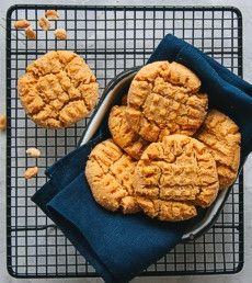 Homemade peanut butter cookies